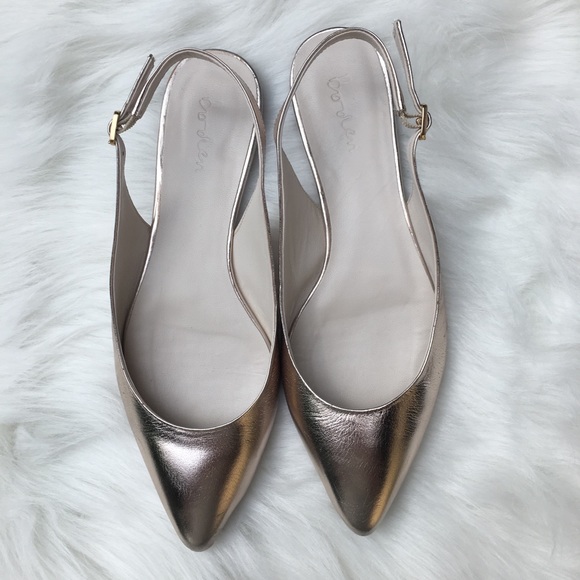 boden gold shoes